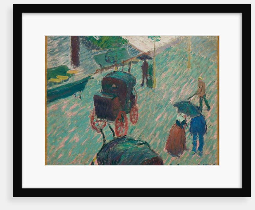 The Public Garden, Mayenne, 1886 by Emile Bernard