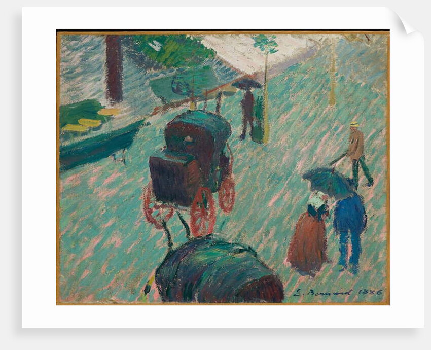 The Public Garden, Mayenne, 1886 by Emile Bernard