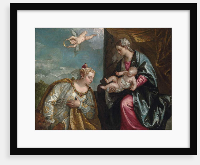 Allegory of the City of Venice Adoring the Madonna and Child by Veronese