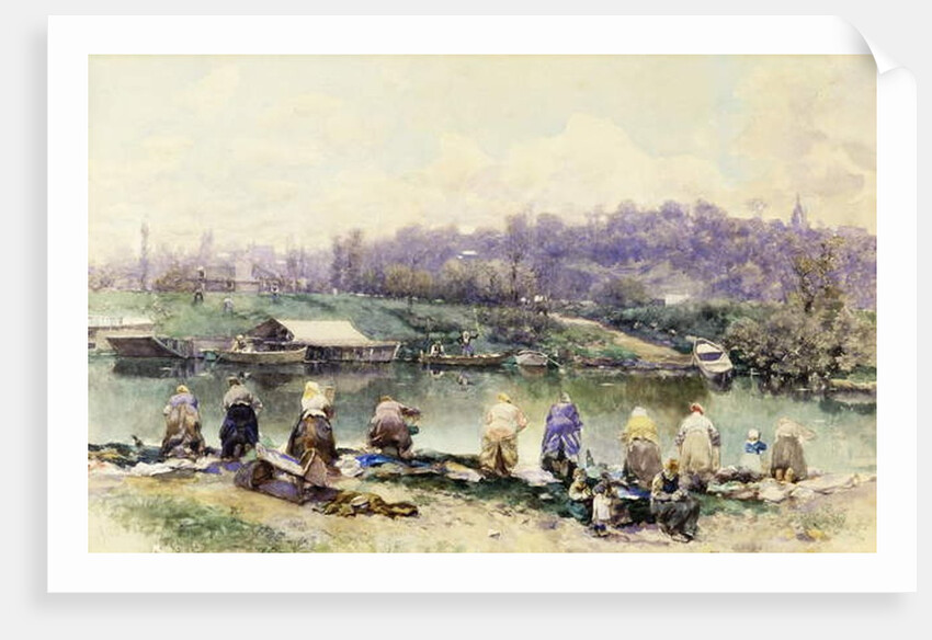 The Washerwomen by Martin Rico y Ortega