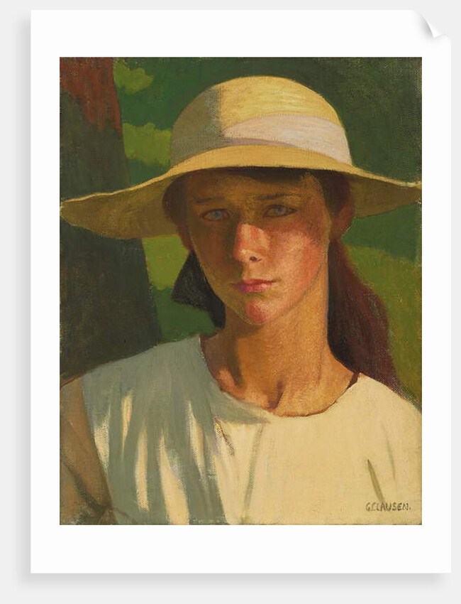 The Nut Brown Maid by George Clausen