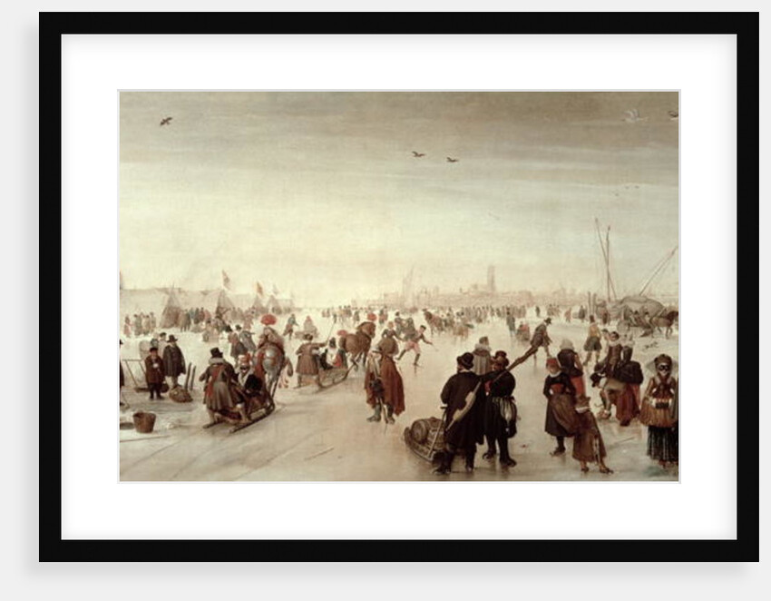 Winter Scene by Hendrik Avercamp