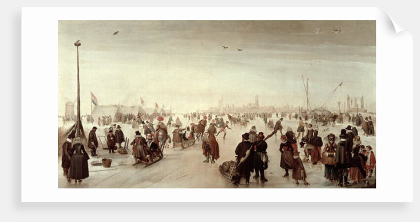 Winter Scene by Hendrik Avercamp