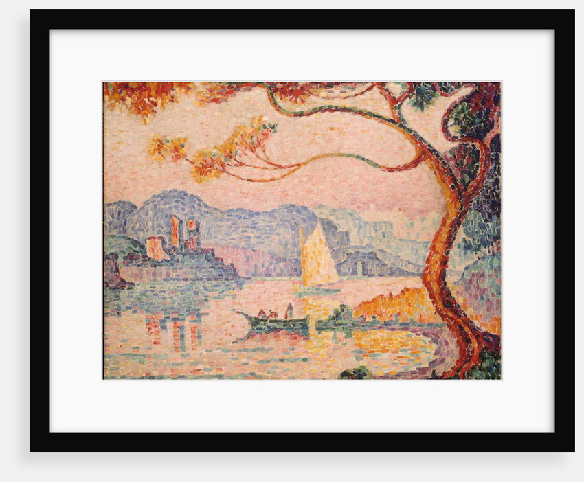 Antibes, Petit Port de Bacon, 1917 by Paul Signac