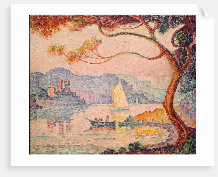 Antibes, Petit Port de Bacon, 1917 by Paul Signac