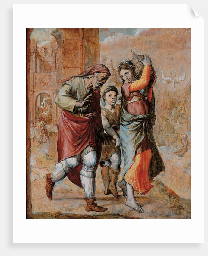 The Expulsion of Hagar and Ishmael by Pieter (1507/08-75) Aertsen