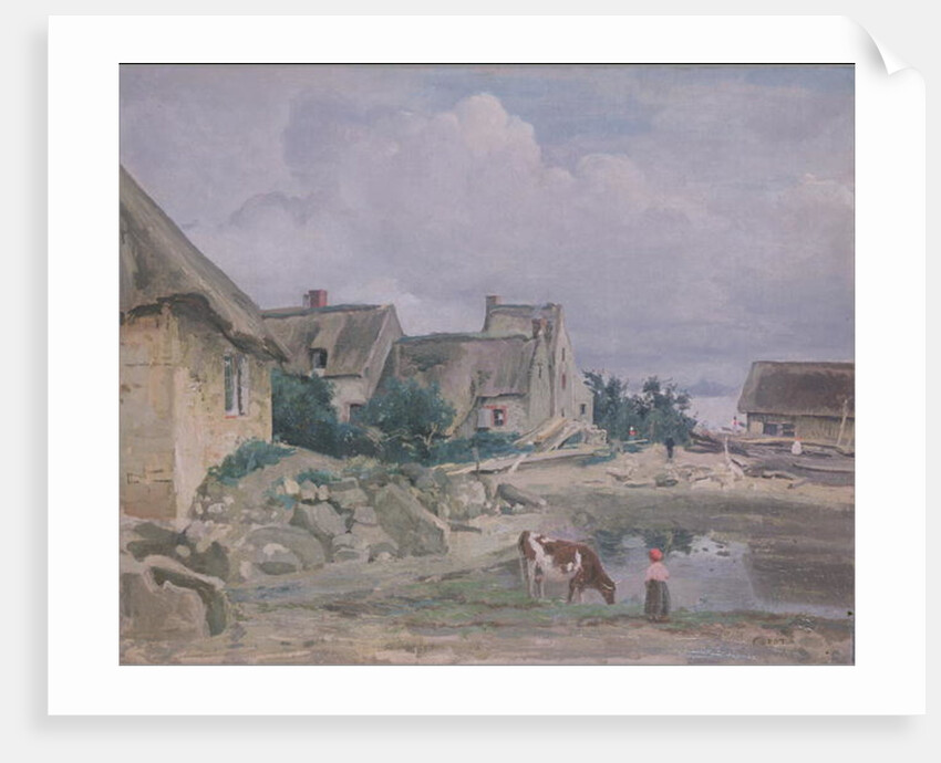 Environs de Fontainebleau by Jean Baptiste Camille Corot