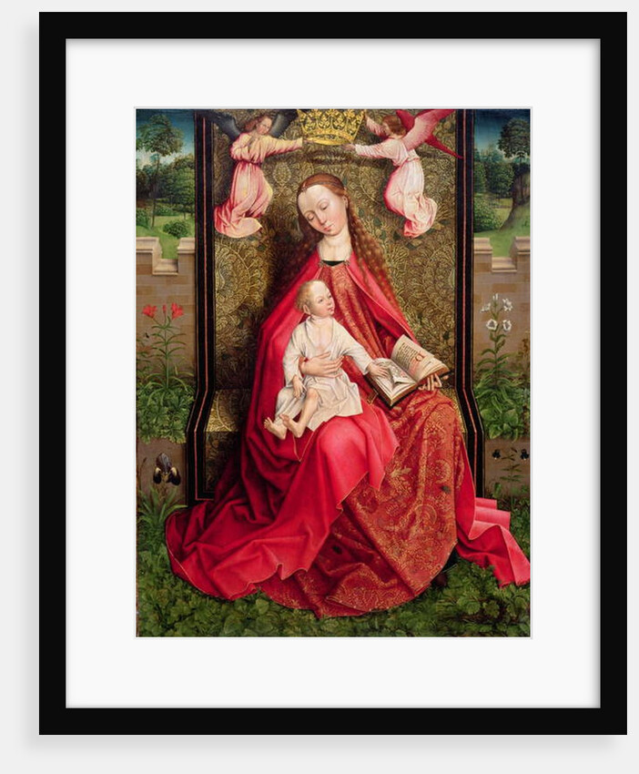 Virgin and Child by Master of the Embroidered Foliage