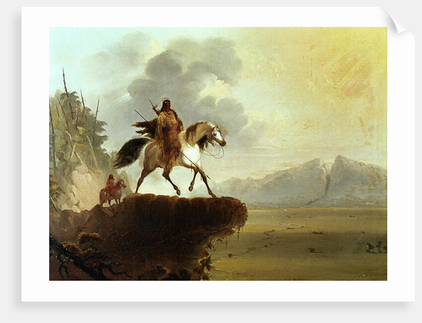 Snake Indians by Alfred Jacob Miller