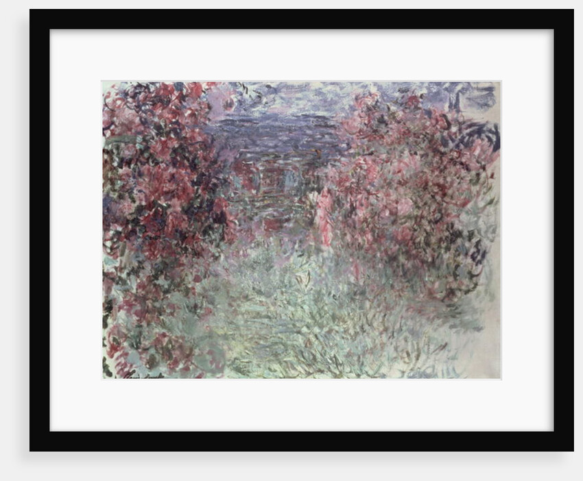 The Garden at Giverny by Claude Monet