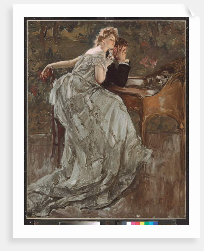 Where Did I Put the Tickets?, 1906 by Albert Beck Wenzell