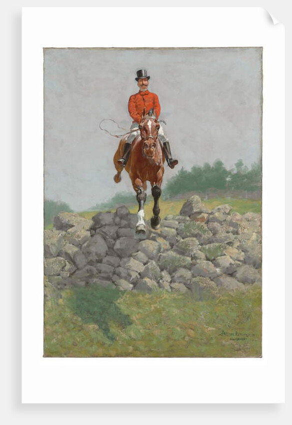 A Hunting Man, 1890 by Frederic Remington