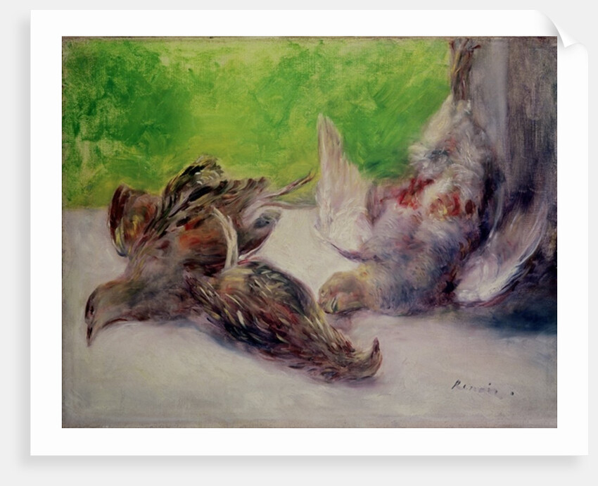 Still Life with Pheasants by Pierre Auguste Renoir