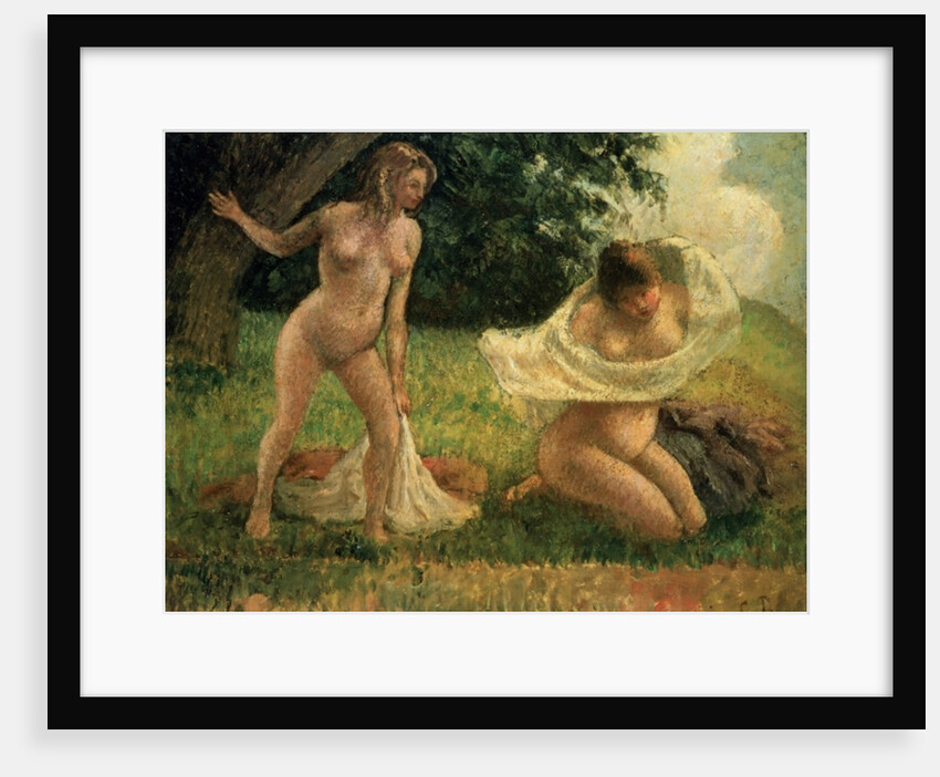 The Bathers by Camille Pissarro