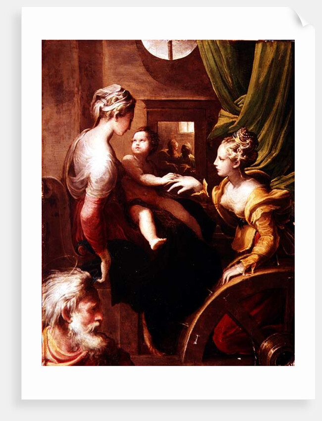 The Mystic Marriage Of St. Catherine by Parmigianino