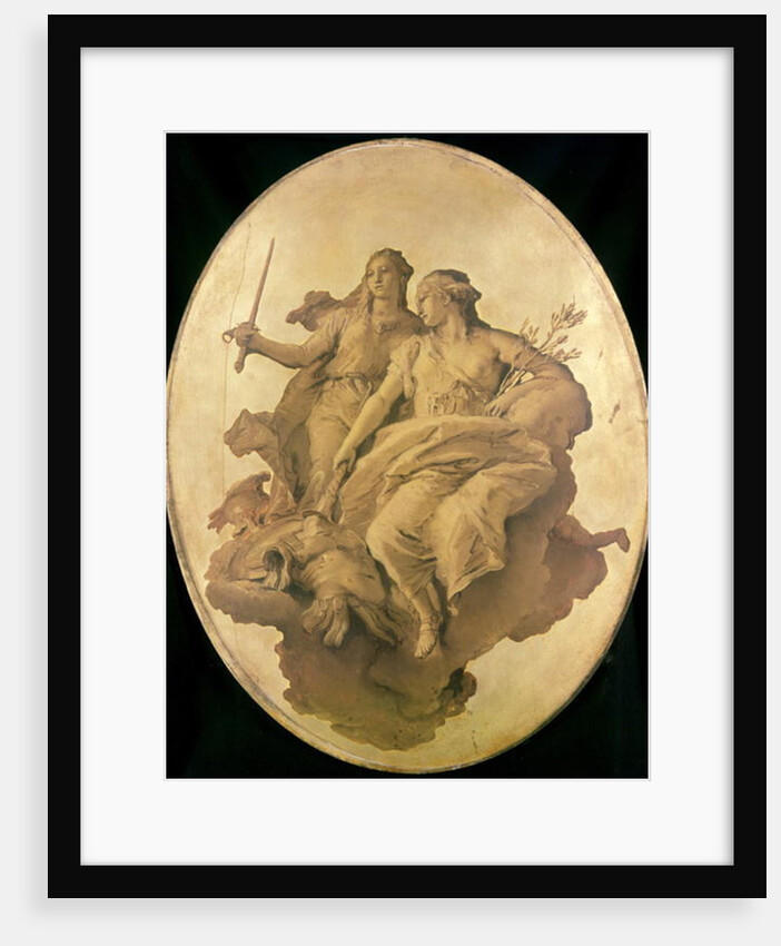 Allegory of Peace and Justice by Giovanni Battista Tiepolo