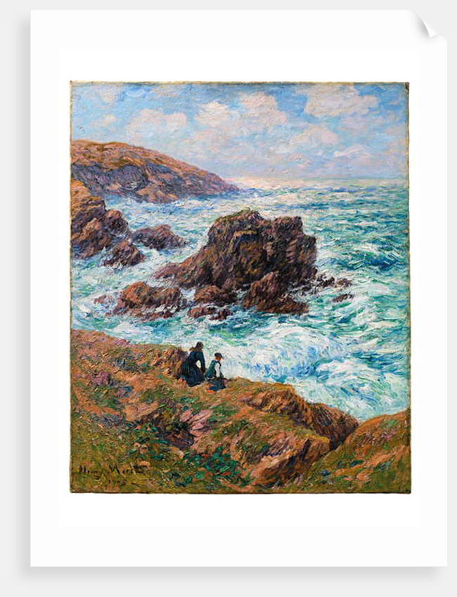 Côte de Clohars, Finistère, 1908 by Henry Moret