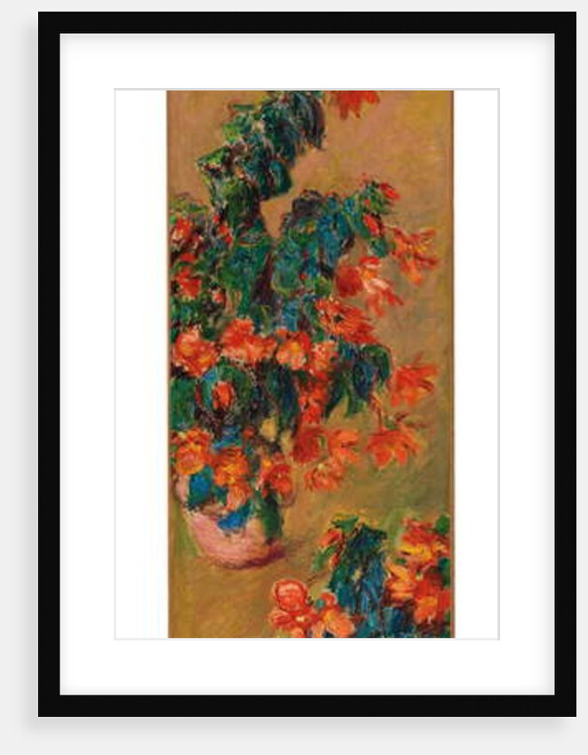 Azalées rouges en pot, 1883 by Claude Monet