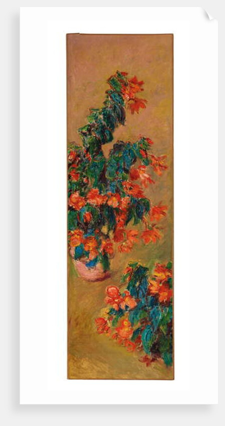 Azalées rouges en pot, 1883 by Claude Monet