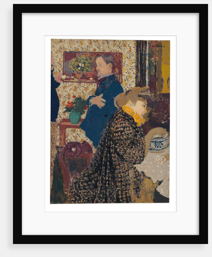 Misia et Vallotton à Villeneuve, 1899 by Edouard Vuillard