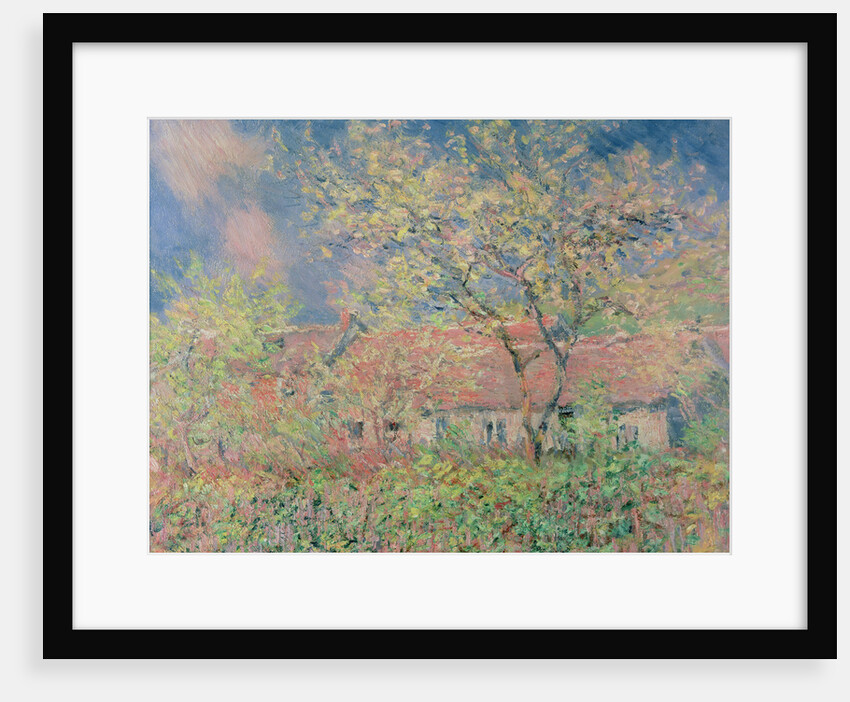 Springtime at Giverny, c.1880 by Claude Monet