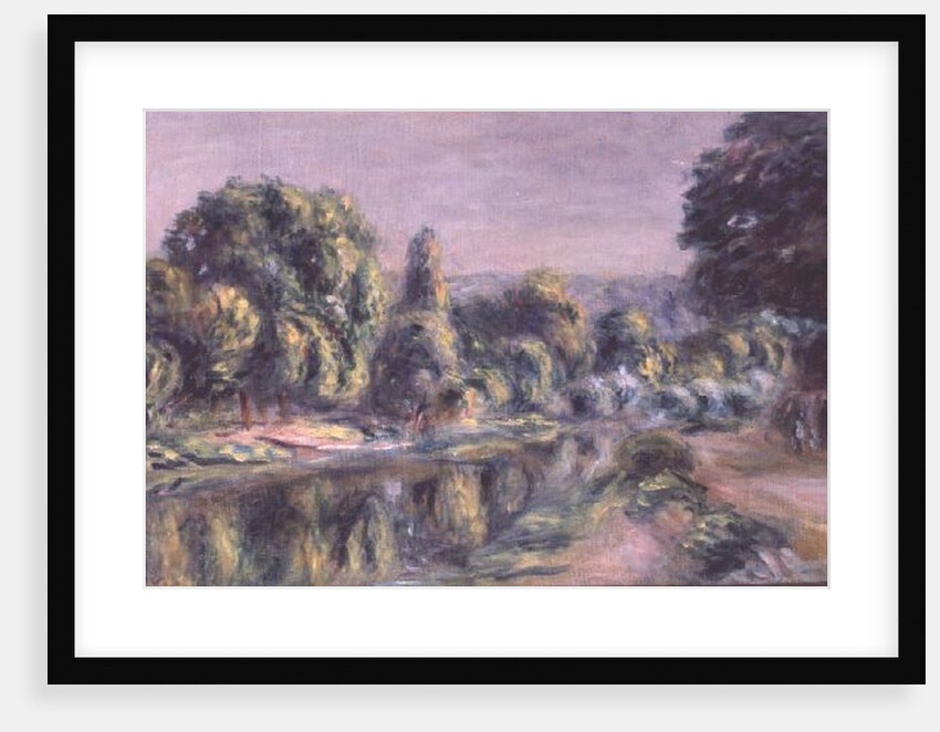 Bras Vif at Croissy by Pierre Auguste Renoir