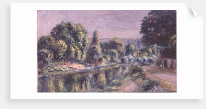 Bras Vif at Croissy by Pierre Auguste Renoir
