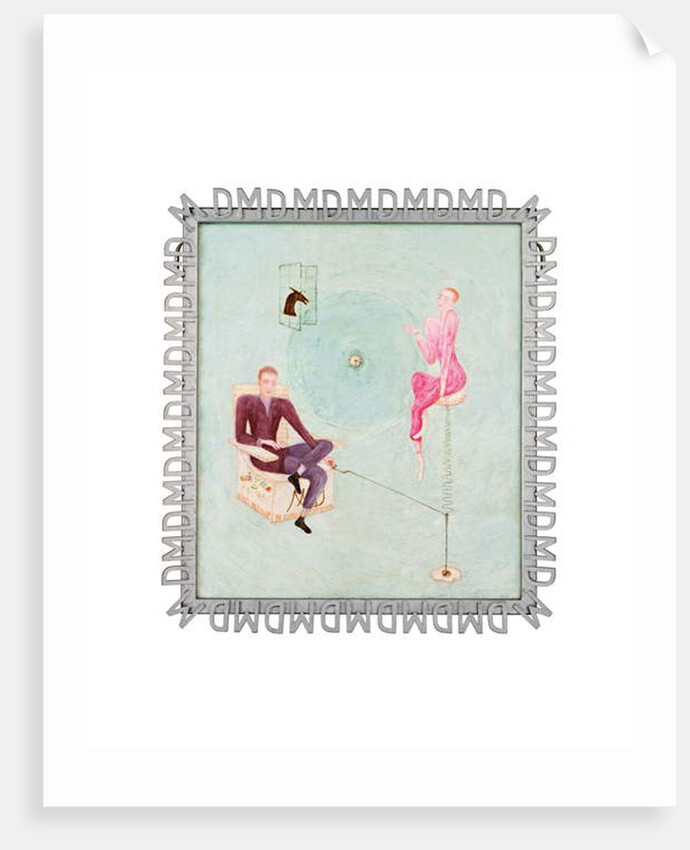 Portrait of Marcel Duchamp and Rose Sélavy by Florine Stettheimer