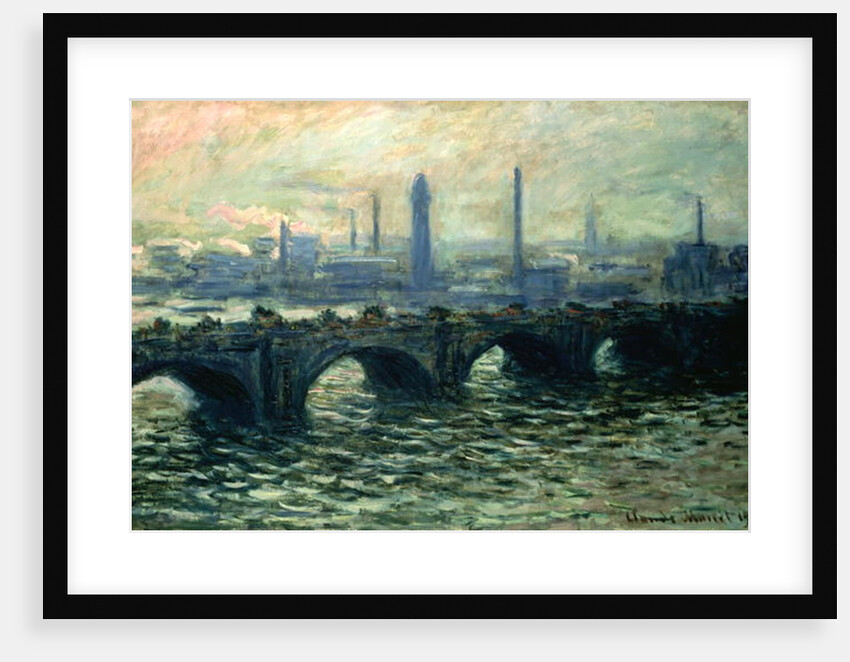 Waterloo Bridge, 1902 by Claude Monet