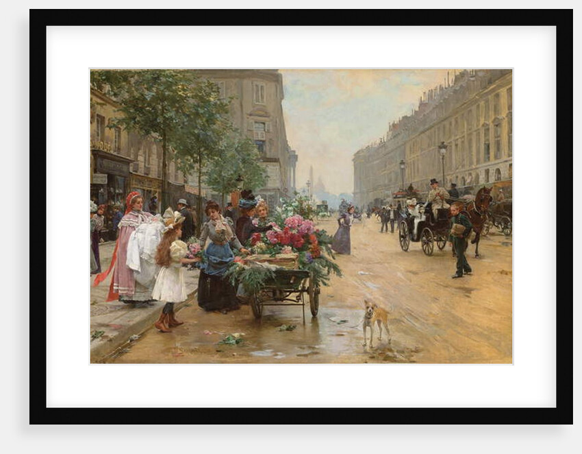 Rue Royale, Paris, 1898 by Louis de Schryver