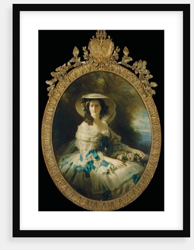 Portrait of Empress Eugenie by Franz Xaver Winterhalter