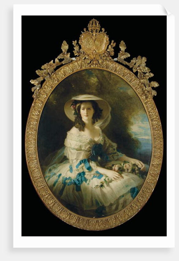 Portrait of Empress Eugenie by Franz Xaver Winterhalter