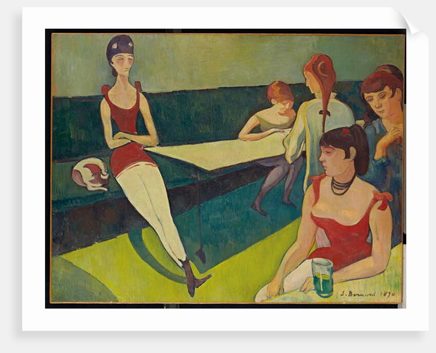 Le salon, 1890-92 by Emile Bernard