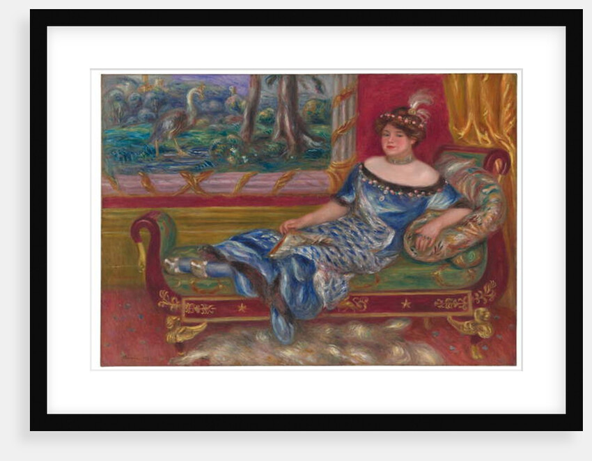 Madame de Galéa à la méridienne, 1912 by Pierre Auguste Renoir