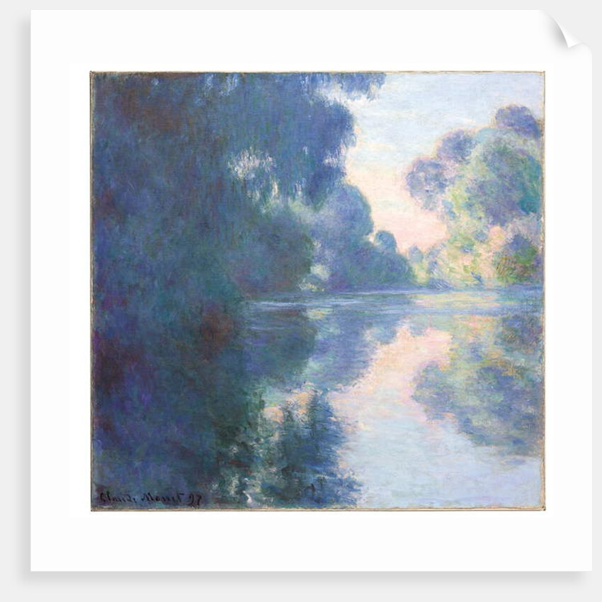Matinée sur la Seine, 1897 by Claude Monet