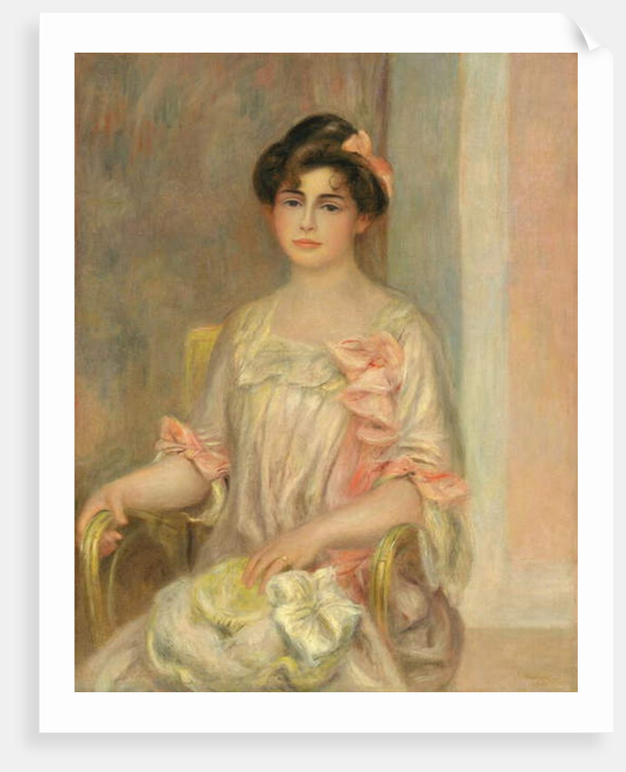 Portrait of Madame Josse Bernheim-Dauberville, 1901 by Pierre Auguste Renoir