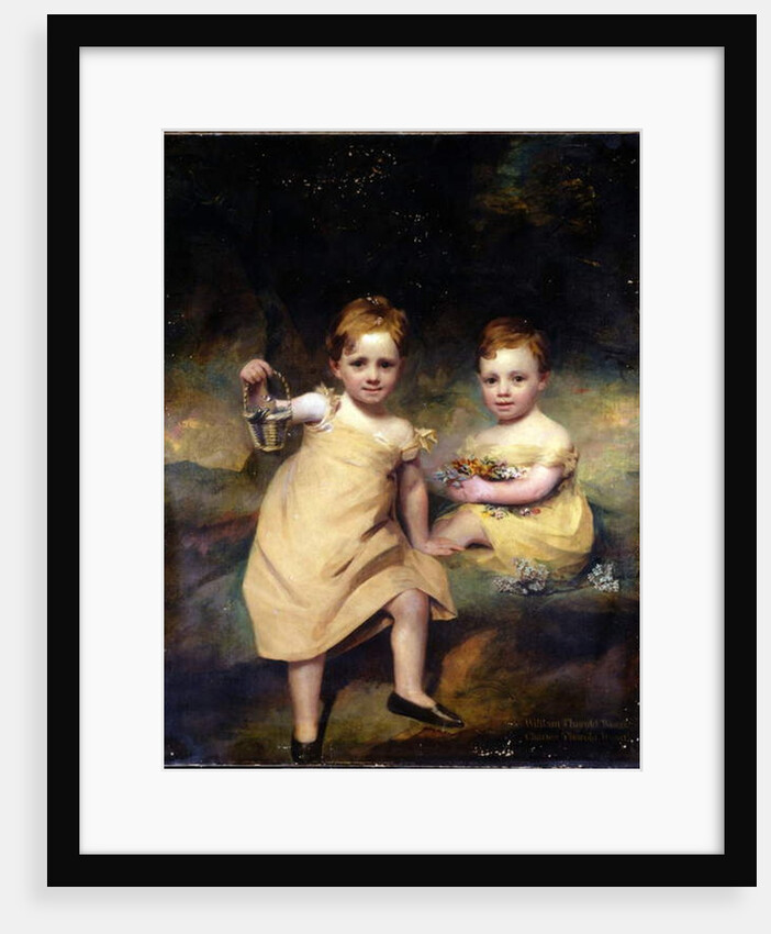 Double portrait of William Thorold Wood and Charles Thorold Wood by Henry Raeburn