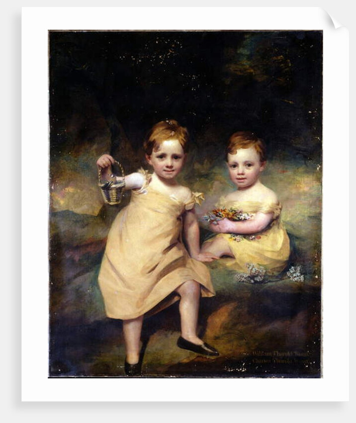 Double portrait of William Thorold Wood and Charles Thorold Wood by Henry Raeburn