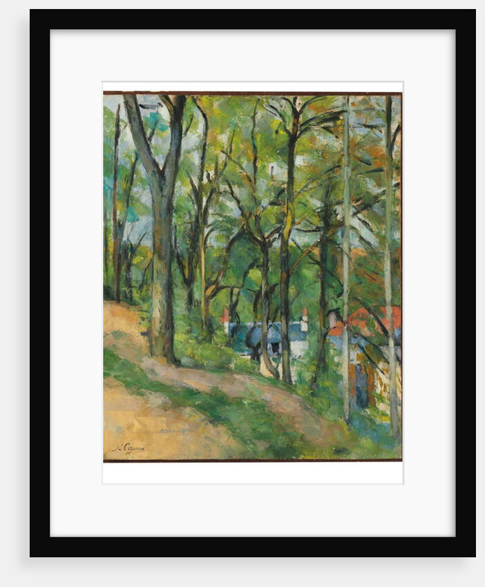 La côte Saint-Denis à Pontoise, c.1877 by Paul Cezanne