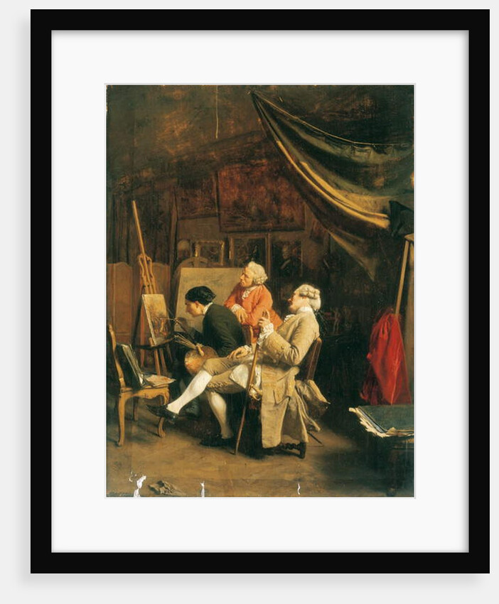 The Amateur Painters by Jean-Louis Ernest Meissonier