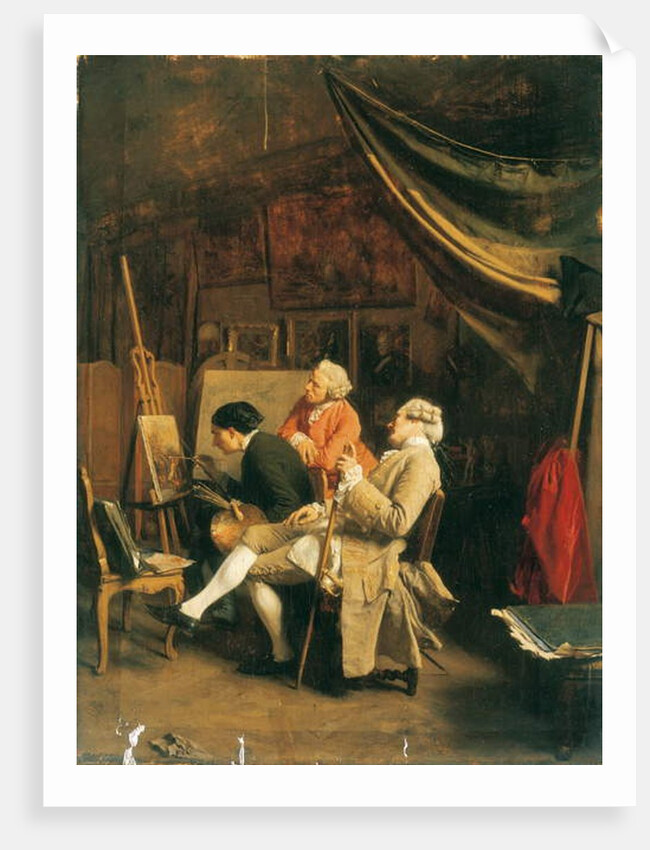 The Amateur Painters by Jean-Louis Ernest Meissonier