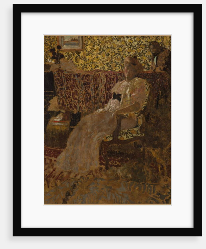 The woman in the chair, 1896 by Edouard Vuillard