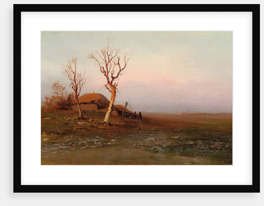 Early evening by Arkhip Ivanovich Kuindzhi