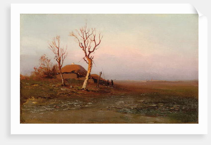 Early evening by Arkhip Ivanovich Kuindzhi
