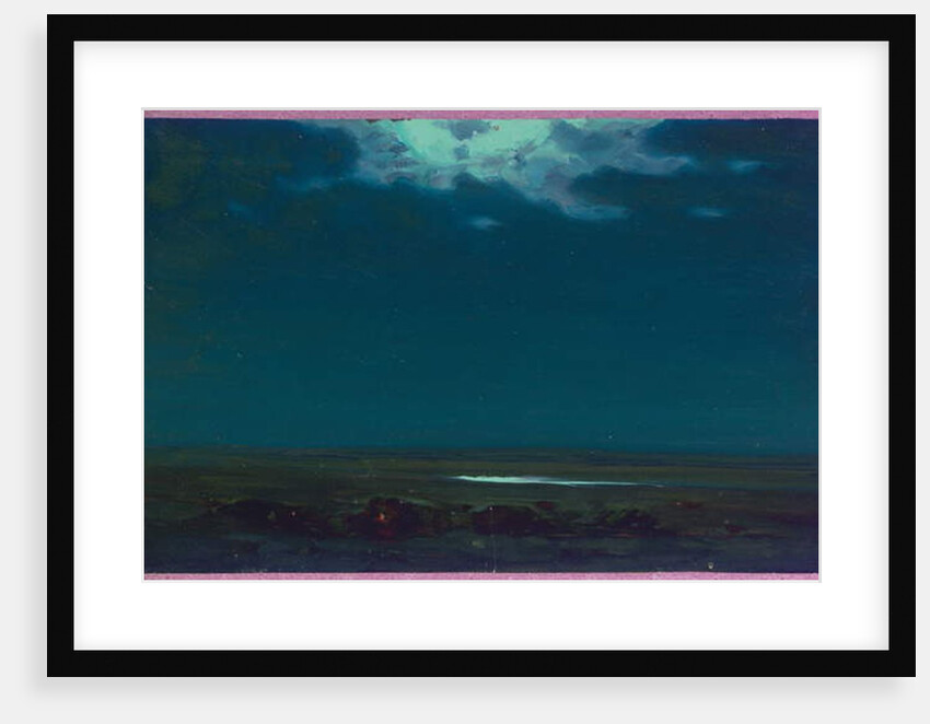 Ukrainian night by Arkhip Ivanovich Kuindzhi