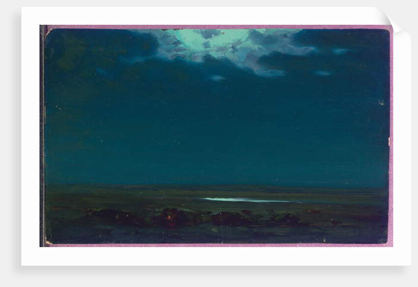 Ukrainian night by Arkhip Ivanovich Kuindzhi