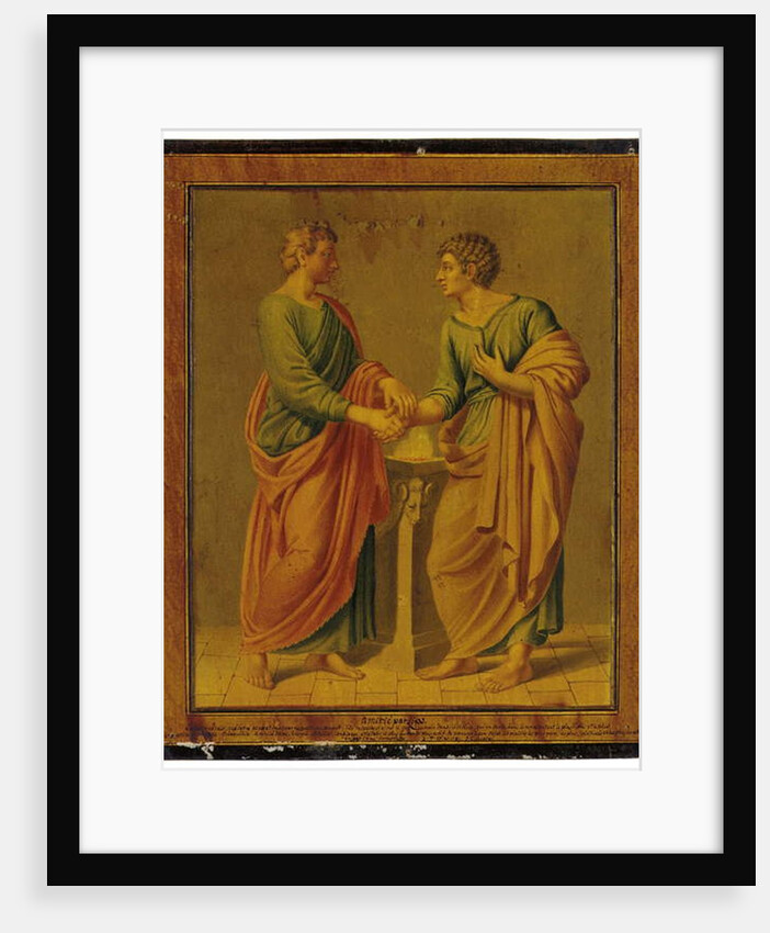 An Allegory of Friendship, 1789 by Johann Heinrich Lips