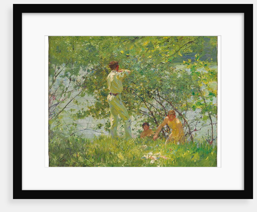 Leafy June, 1909 by Henry Scott Tuke