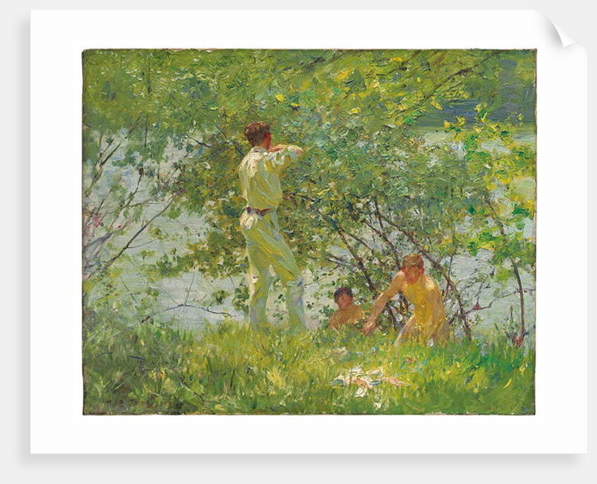 Leafy June, 1909 by Henry Scott Tuke