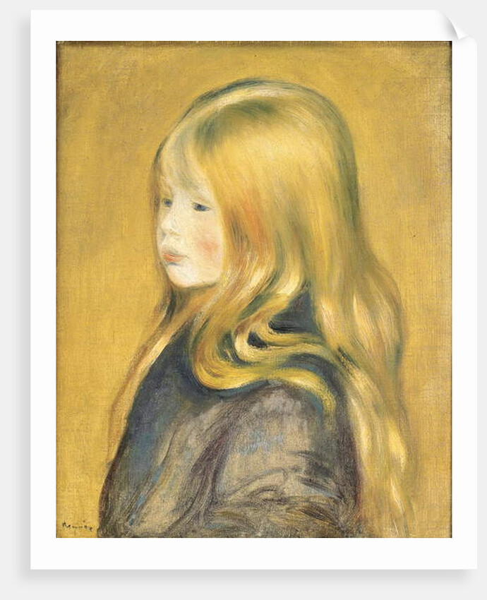 Portrait of Edmond Renoir, Jr., 1888 by Pierre Auguste Renoir